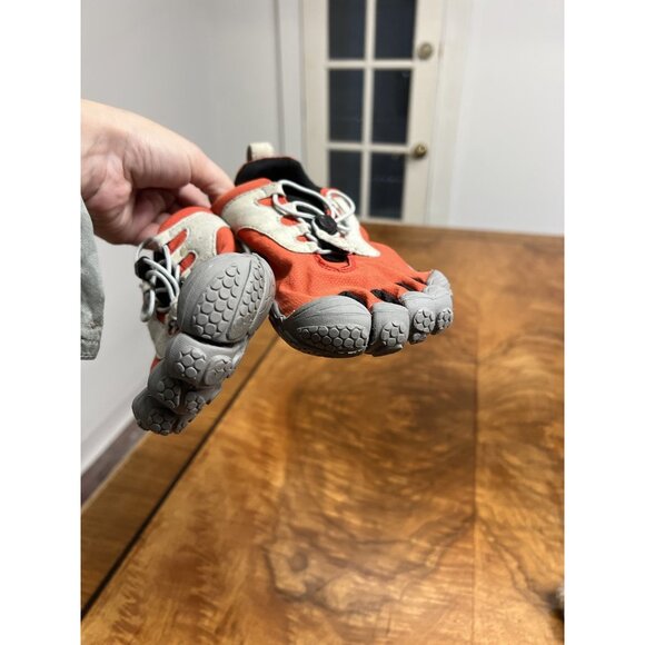 Vibram FiveFinger Women's 38 EU 6.5-7 OrangeV Run Barefoot Minimal Running Shoes - Picture 6 of 6